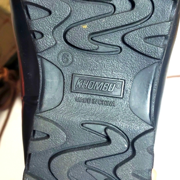 KHOMBU WINTER BOOTS SIZE 6 VERY GOOD CONDITION VERY WORN - Picture 15 of 17